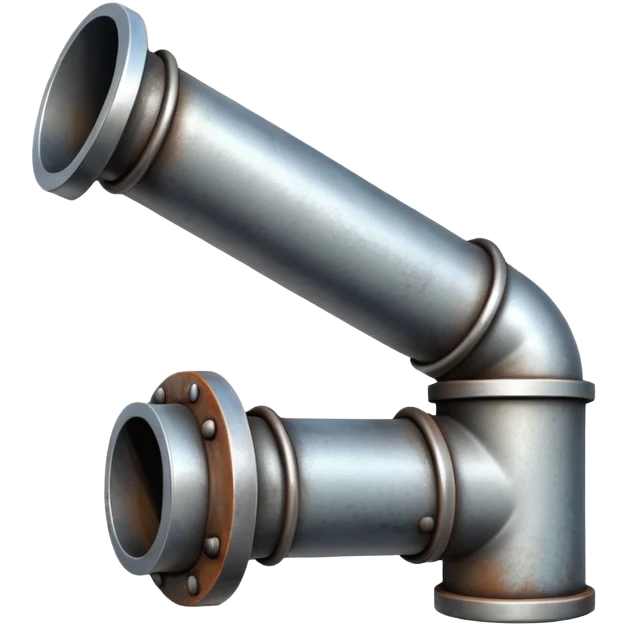 90 degree industrial pipe emoji