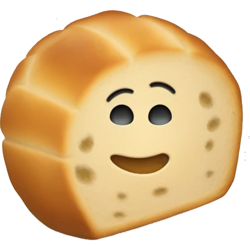 crystal ball bread emoji