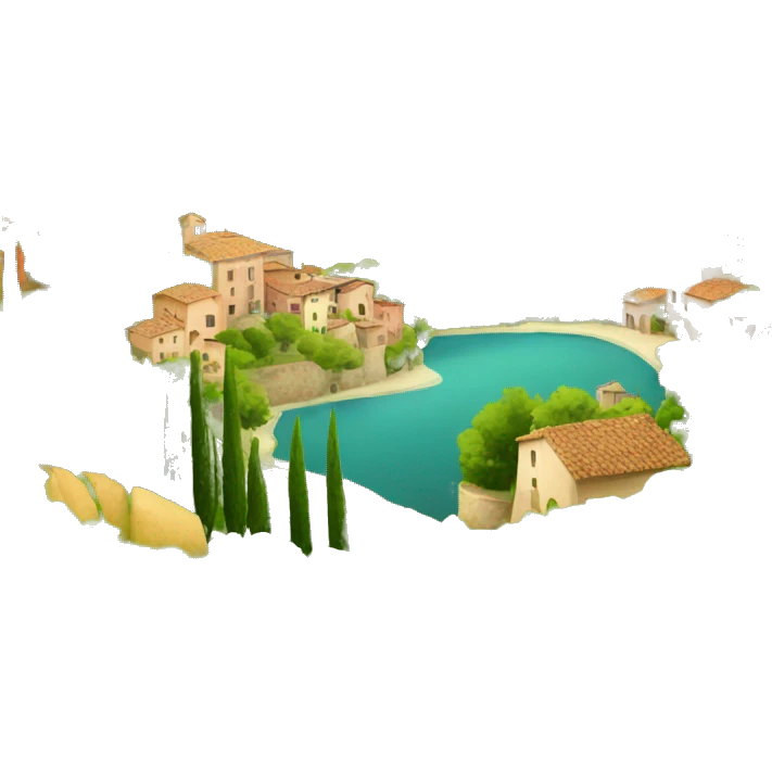 Italie paysage  emoji