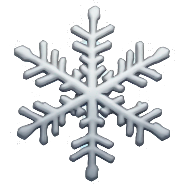 Snowflake  emoji
