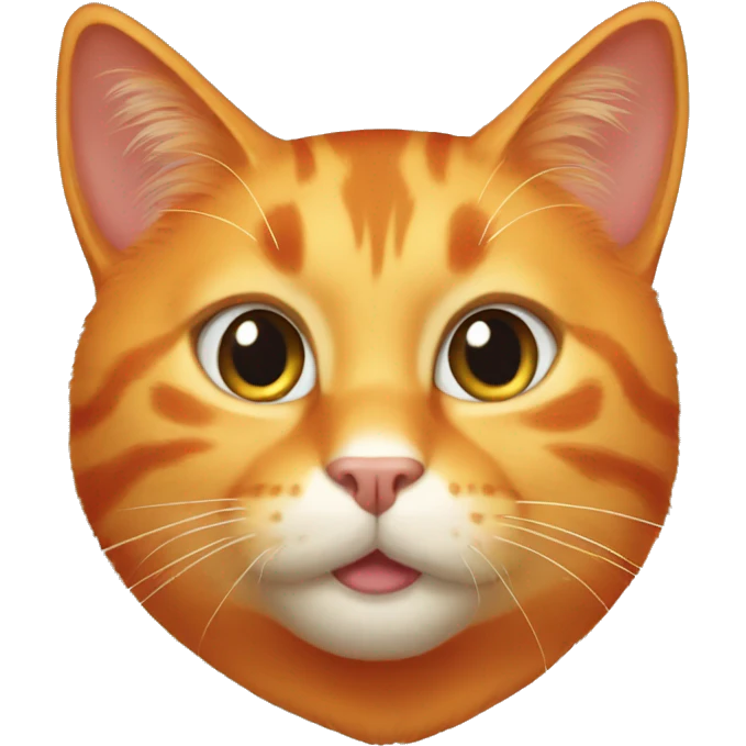 orange cat emoji