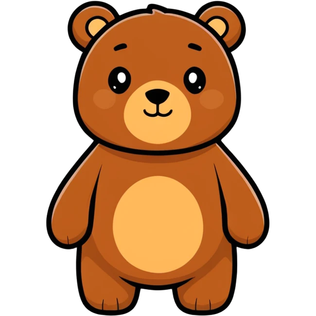 brown bear emoji