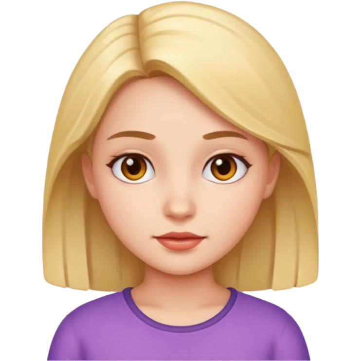 بنت emoji