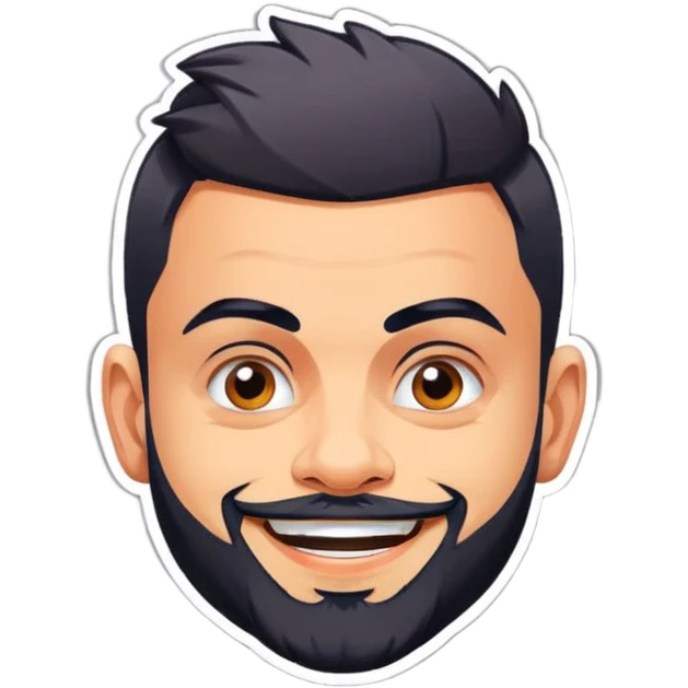 Virat Kohli sticker  emoji