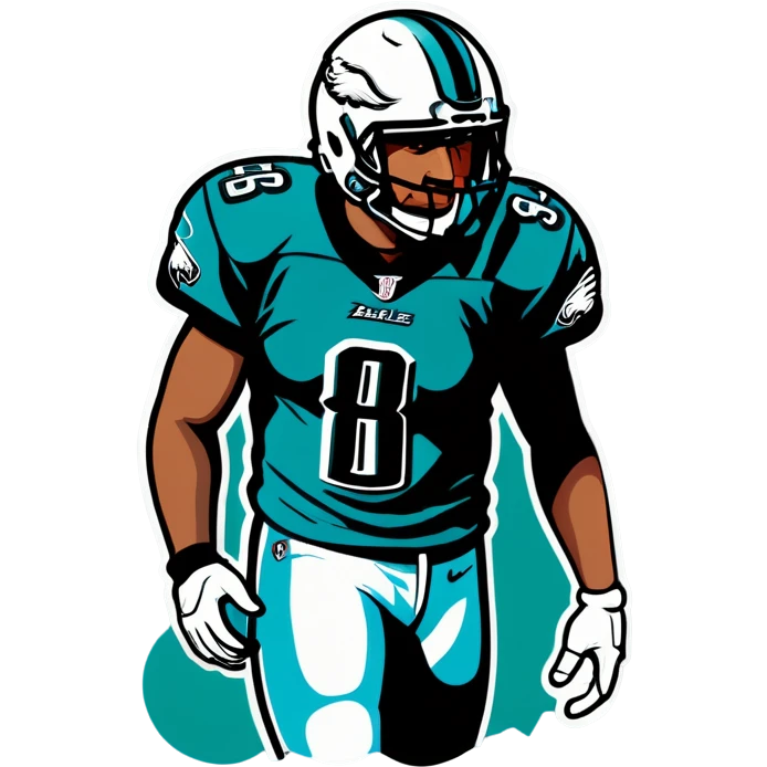 Eagles football player emoji