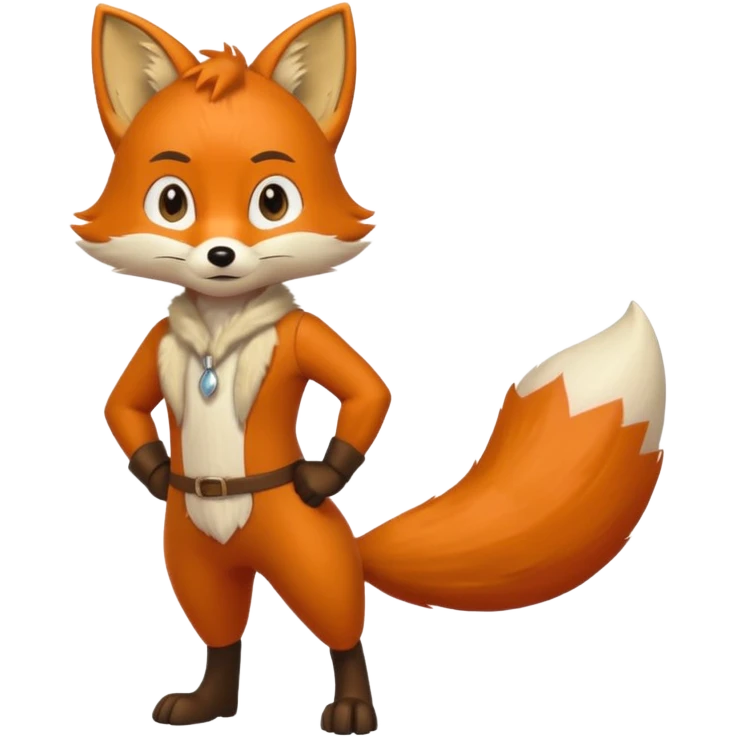 Sonic the hedgehog: Miles "Tails" Prower (the fox) emoji