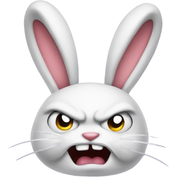 angry bunny emoji