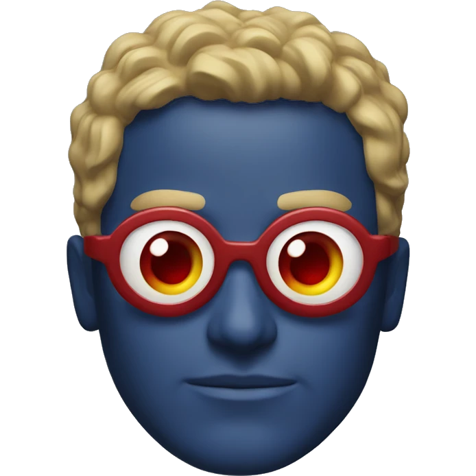 homelander with laser red eyes emoji