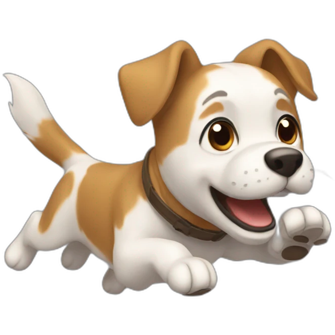 perro volando emoji