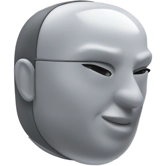 Space grey AirPods Max ￼ emoji