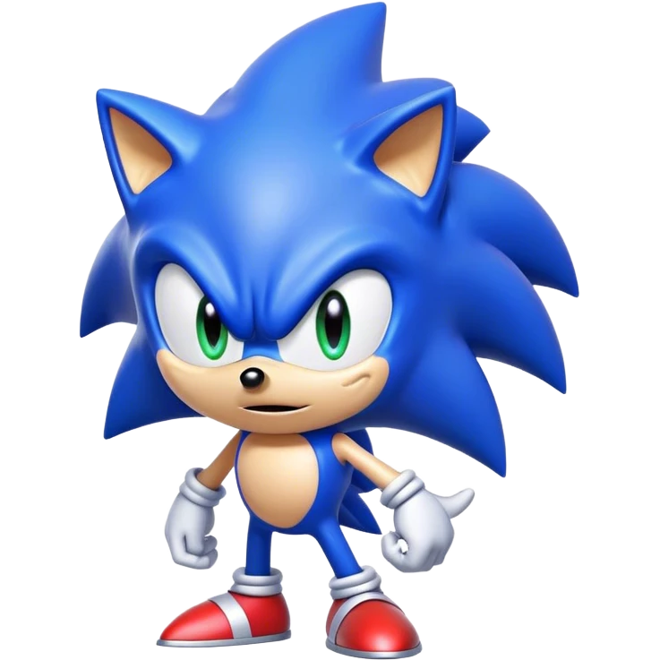 unpatient sonic emoji