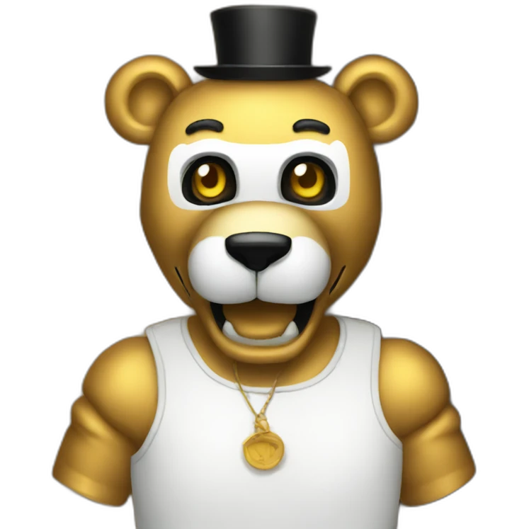Golden freddy emoji
