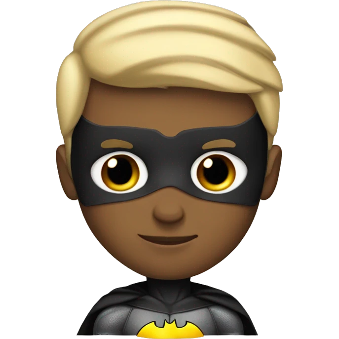 Gay light skin Batman  emoji