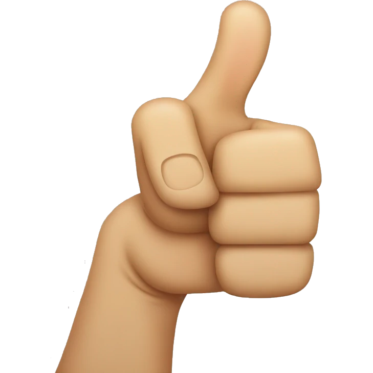 thumbs up emoji