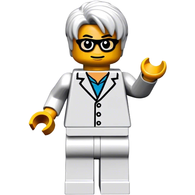 satoru gojo en lego emoji