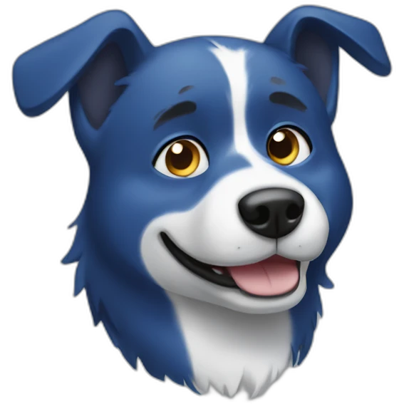 bluey dog emoji