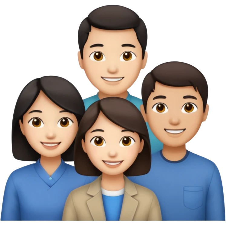  세명 더 알아서 제작해줘 다 다른애들로 근데 동양인으로 emoji