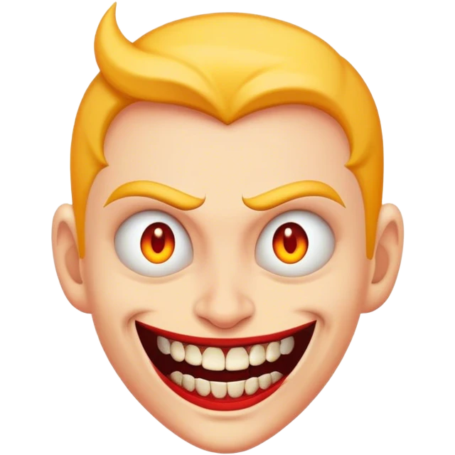 Evil grin  emoji