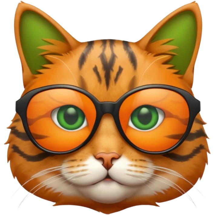 Cat wearing sunglasses emoji