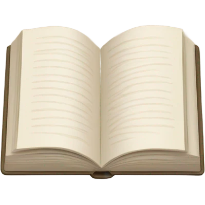 Aesthetic bege book emoji