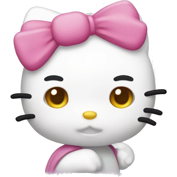 Hello kitty emoji
