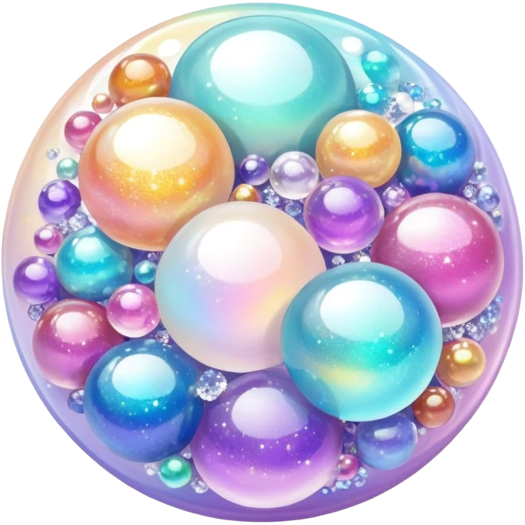 Epic divine sparkly glittery shiny legendary celestial flowery complex detailed iridescent gradients marbles aesthetic-scenery-Decorations emoji