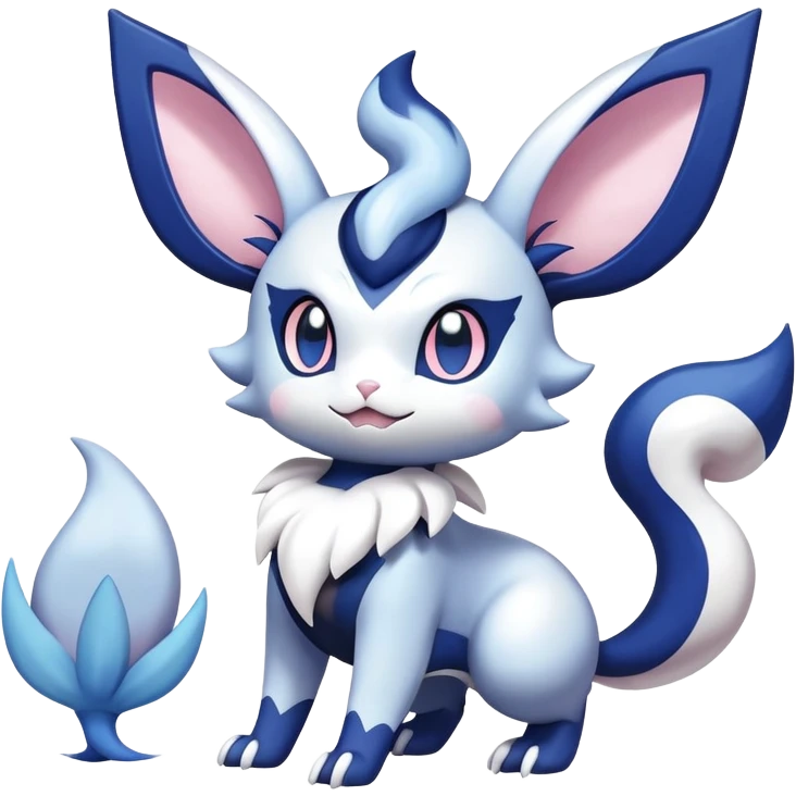 Noibat-Sylveon-Meowstic-Fakémon-hybrid-creature (full body)  emoji