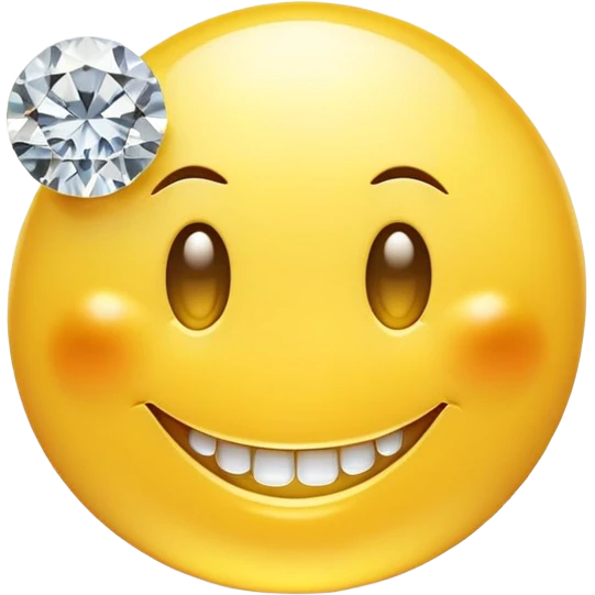 Smiley holding d emoji