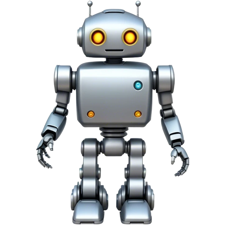 walking robot to the right emoji