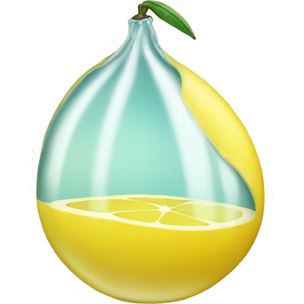 Lemon drop emoji