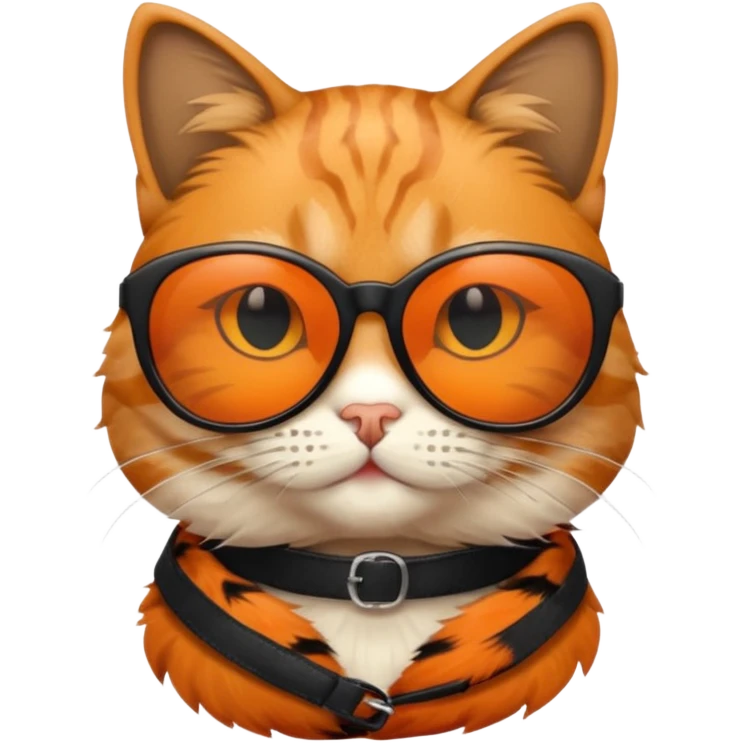 Cat wearing sunglasses emoji