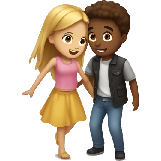 Boy falling in love with a girl  emoji