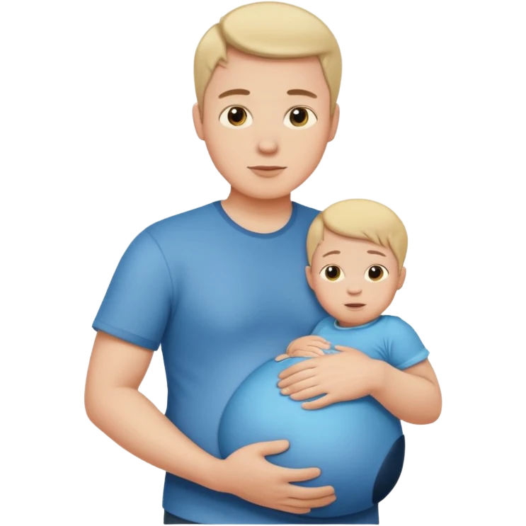 pregnant man emoji