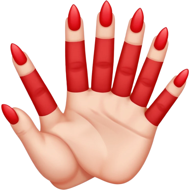 blushing middle fingers   emoji