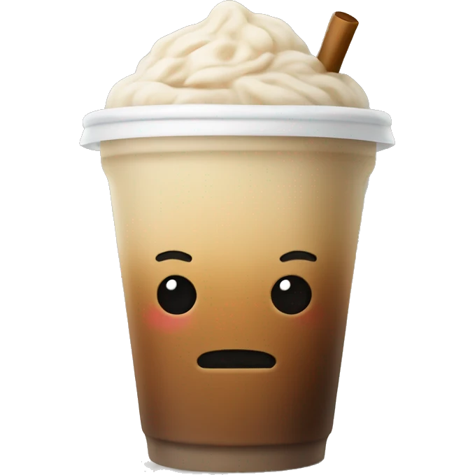 Boba coffee  emoji