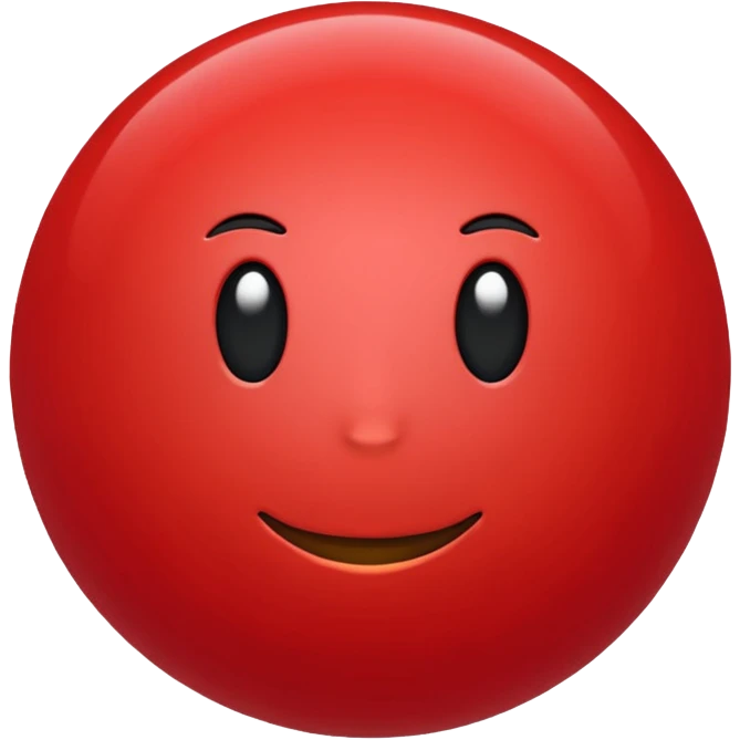 rojo emoji