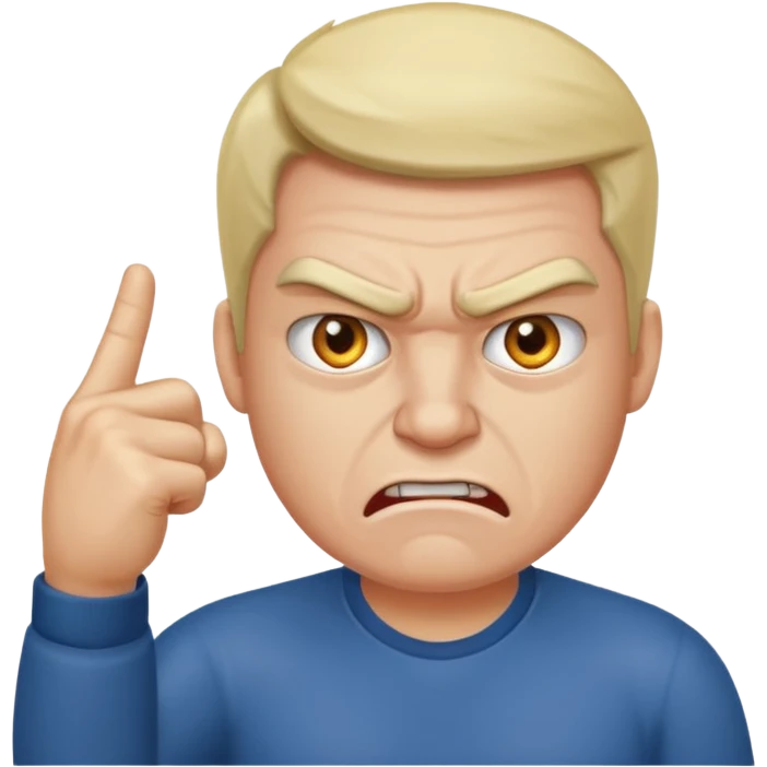 Cree moi un emoji d’un humain qui fait un doigt d’honneur  emoji