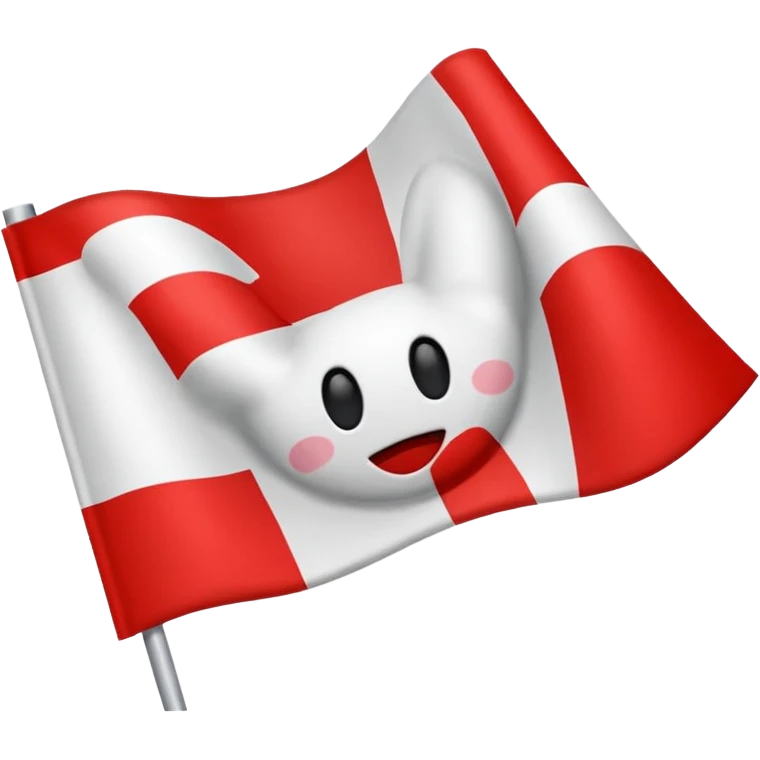 Флаг мокши. Сверху вниз  красный белый чёрный emoji