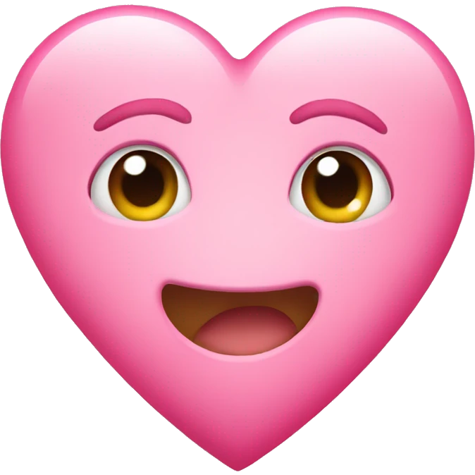 cute pink heart  emoji
