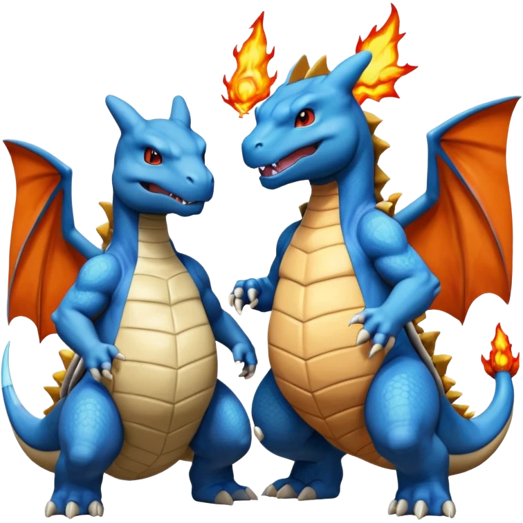 Pokemon red and green emoji