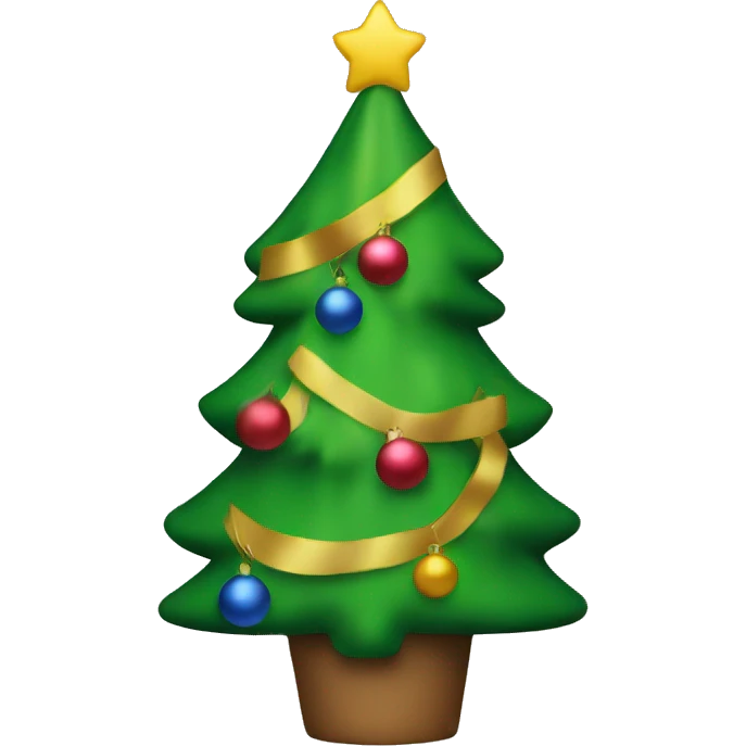 Decorating Christmas tree emoji