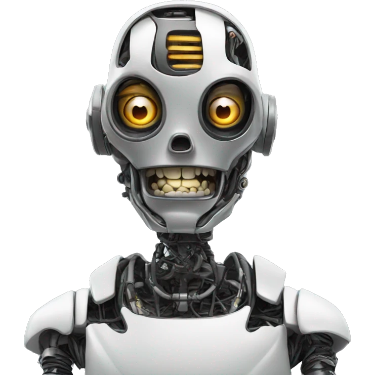 robot mind blown, head explode emoji
