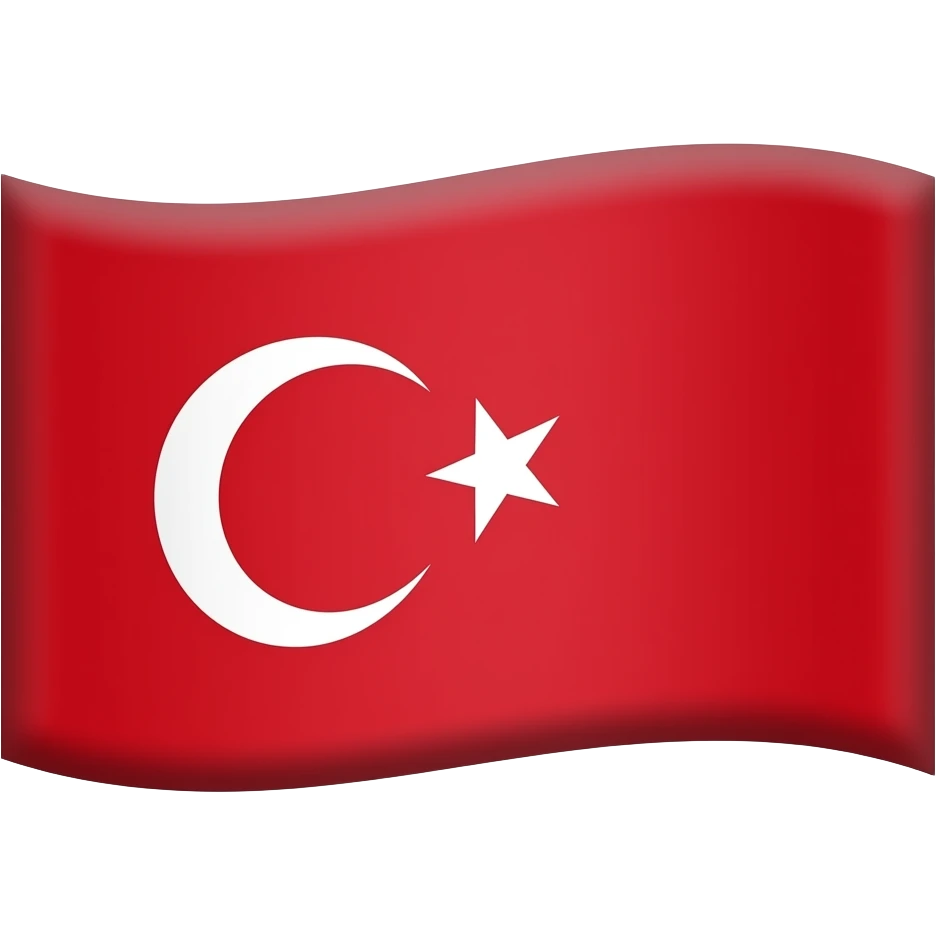Osmanlı bayrağı emoji