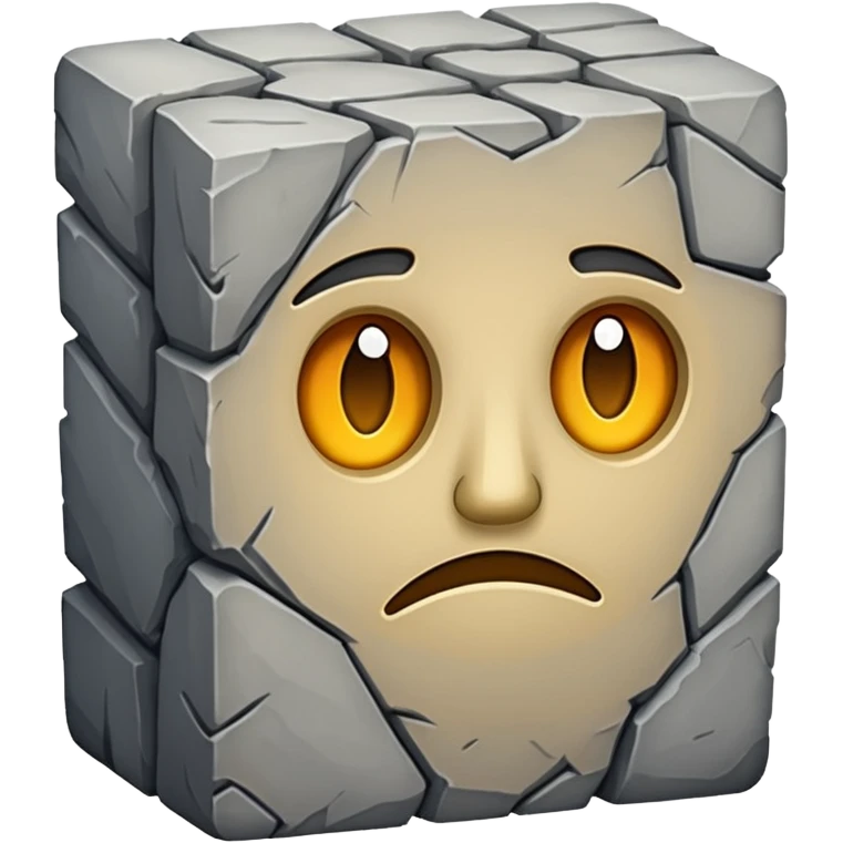 create building stone  emoji