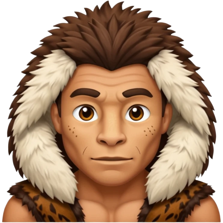 prehistoric human emoji