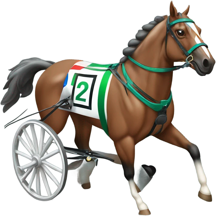 harness jockey emoji