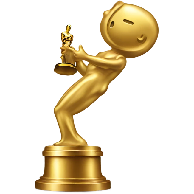 oscar trophy emoji