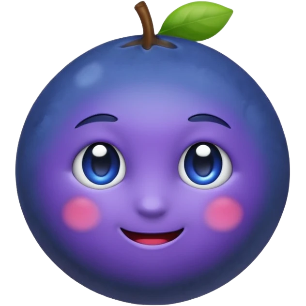 Un emoji fruit myrtille emoji