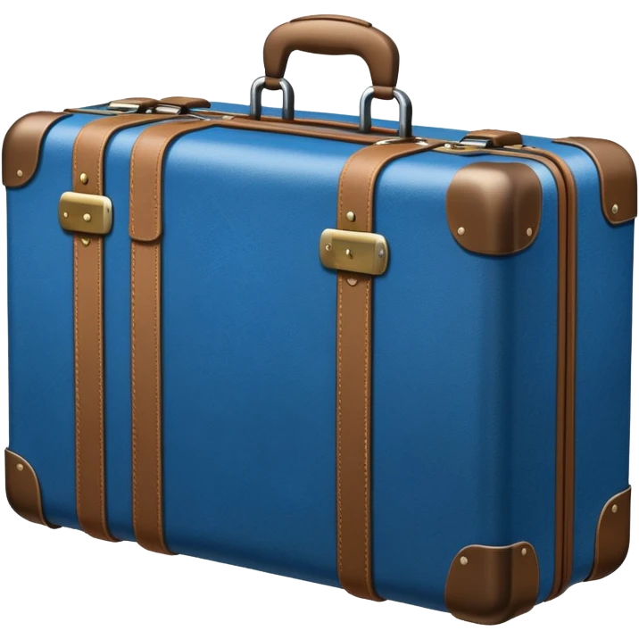 Blue luggage emoji