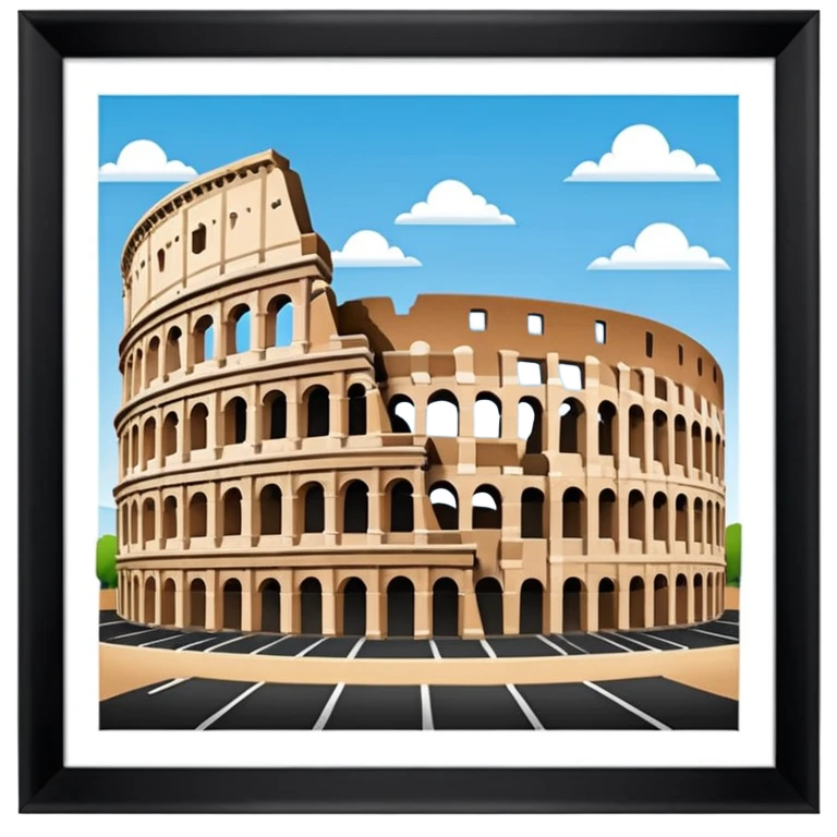 colluseum as a emoji emoji